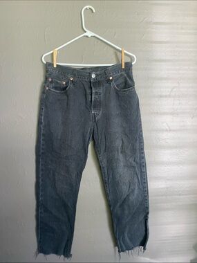 Levi's Black 501s